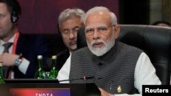 ARCHIVO - El primer ministro indio, Narendra Modi, habla durante la cumbre de líderes del G20 en Nusa Dua, Bali, Indonesia, el 15 de noviembre de 2022.