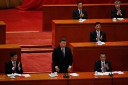 시진핑 중국 국가주석이 지난 10월 베이징 인민대회당에서 열린 중국의 한국전 참전 70주년 기념대회에서 연설했다.