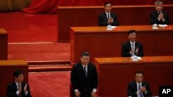 시진핑 중국 국가주석이 23일 베이징 인민대회당에서 열린 ‘중국 인민지원군 항미원조 출국 작전 70주년 기념대회’에서 연설했다.