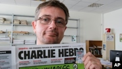 Editor tabloid mingguan Charlie Hebdo, Stephane Charbonnier, yang terbunuh dalam serangan Rabu (7/1), berada pada barisan terdepan dalam memperjuangkan hak kebebasan berekspresi di Perancis (foto: dok).