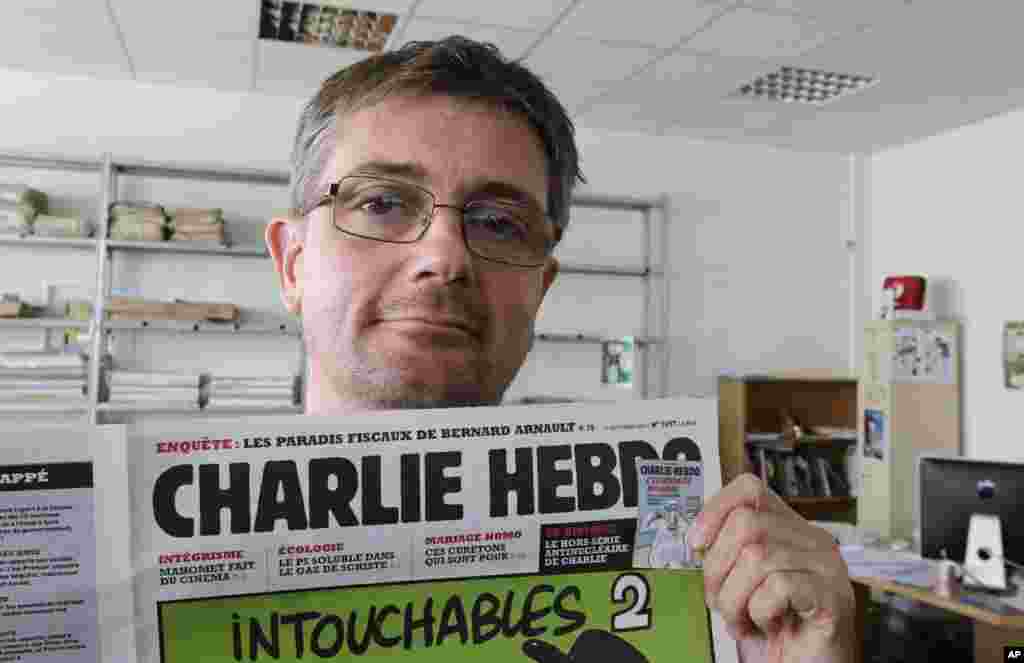 Stefan Sharbonniyer, &quot;Charlie Hebdo&quot; satirik gazetasi bosh muharriri bugungi hujumda o&#39;ldirilgan.