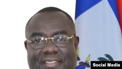 Bocchit Edmond, Haiti’s ambassador to the United States. (Twitter)