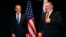 El canciller ruso, Sergei Lavrov, (izquierda) y el secretario de Estado de EE.UU., Mike Pompeo, hablarán sobre control de armas en Washington el martes, 10 de diciembre de 2019.