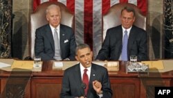 Tổng thống Hoa Kỳ Barack Obama đọc Thông điệp về Tình trạng Liên bang trước lưỡng viện Quốc Hội, ngày 24/1/2012