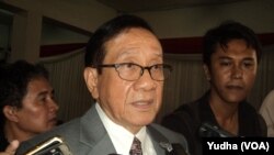 Politikus senior Indonesia, Akbar Tandjung (Foto: VOA/Yudha)