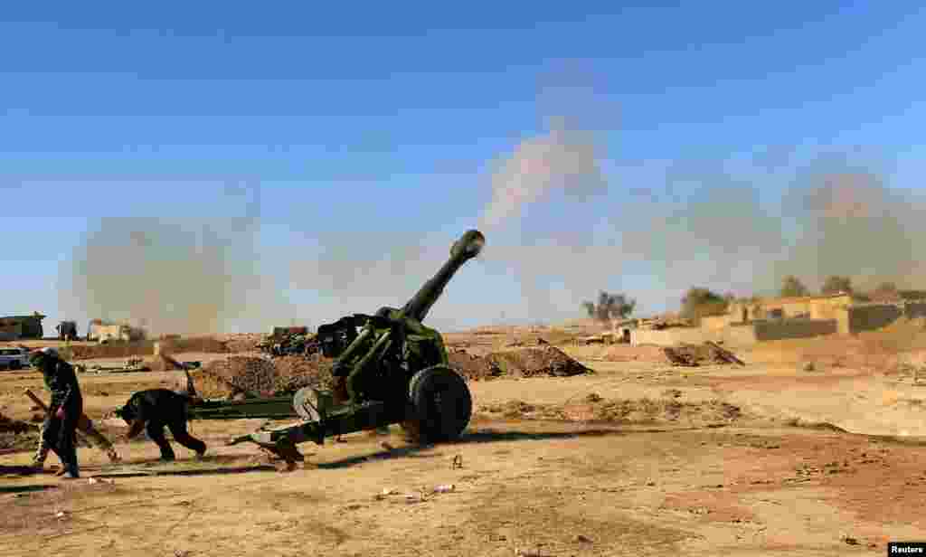 حمله ارتش عراق به داعش در نزدیکی&zwnj; موصل.