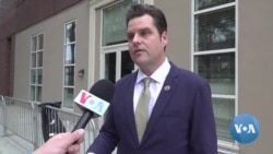 Representative Matt Gaetz speaks to VOA on Election Day in the US
