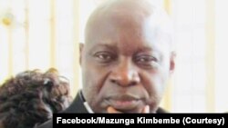 Jean Kimbembe Mazunga mokambi ya kala ya SCPT (Onatra ya kala) mpe mokambi ya kala ya Onatra (SCPT), Kinshasa, 8 décembre 2018. (Facebook/Mazunga Kimbembe)