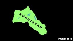 Kurdistan map