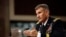 Army Lt. Gen. John Nicholson Jr., seen in this Jan. 28, 2016 photo, is picked to lead US and NATO forces in Afghanistan. He says the U.S. is not targeting Haqqanis in Afghanistan.