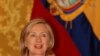 Clinton Hits Tax Evasion in Latin America