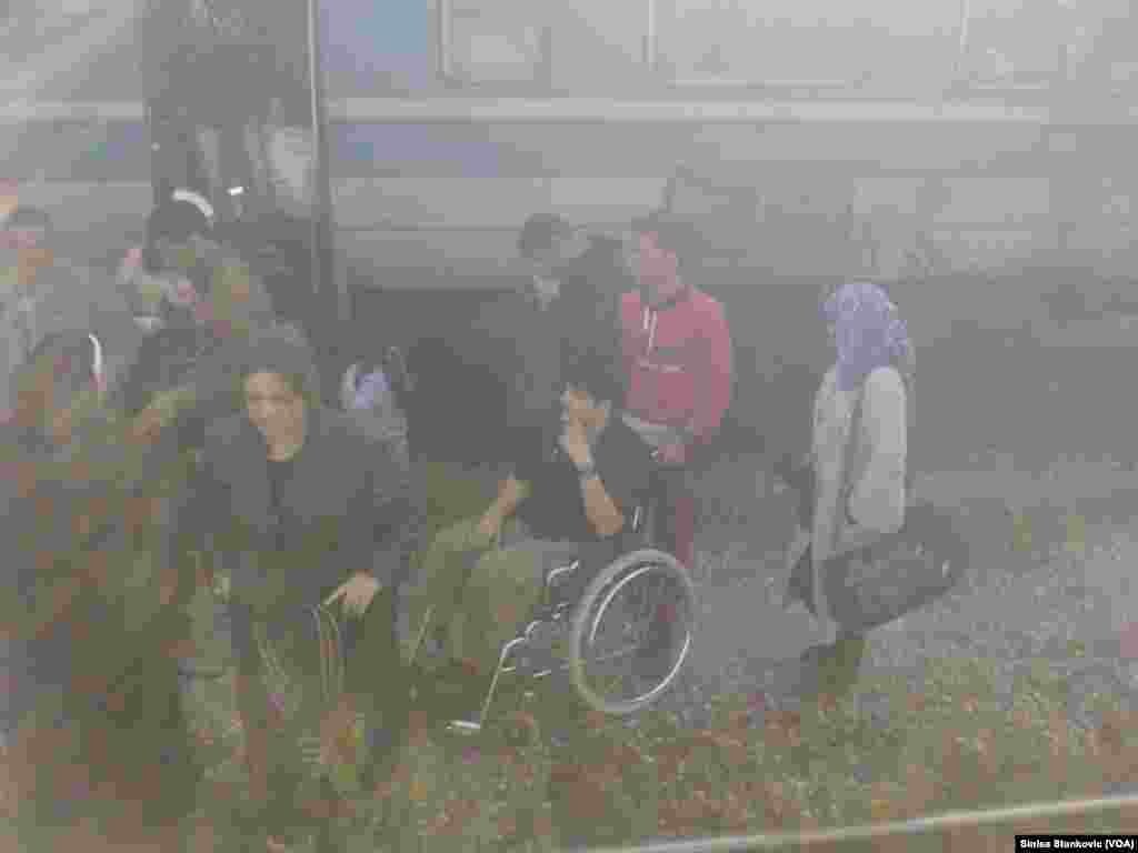 Migrants - Macedonia Tabanovce, Macedonian Serbian border September 17, 2015