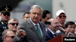 El presidente de México, Andrés Manuel López Obrador dijo que depende de EE.UU. terminar de aprobar el acuerdo de libre comercio.