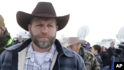 Ammon Bundy, líder dos ocupantes das instações federais no estado de Oregon