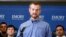 Kevin Brantly, who contracted the deadly Ebola virus, thanks supporters during a press conference at Emory University Hospital in Atlanta, Georgia, Aug. 21, 2014. 