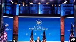 조 바이든 미국 민주당 대통령 후보와 카멀라 해리스 부통령 후보가 19일 델라웨어주 윌밍턴에서 기자회견을 했다. 