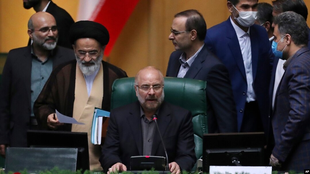 Ketua Parlemen Iran Mohammad Bagher Qalibaf (foto: dok). 