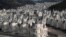 A photo shows hundreds of houses part of the Sarot Group's Burj Al Babas project on Dec. 15, 2018 close to the town center of Mudurnu in the Bolu northwestern region.