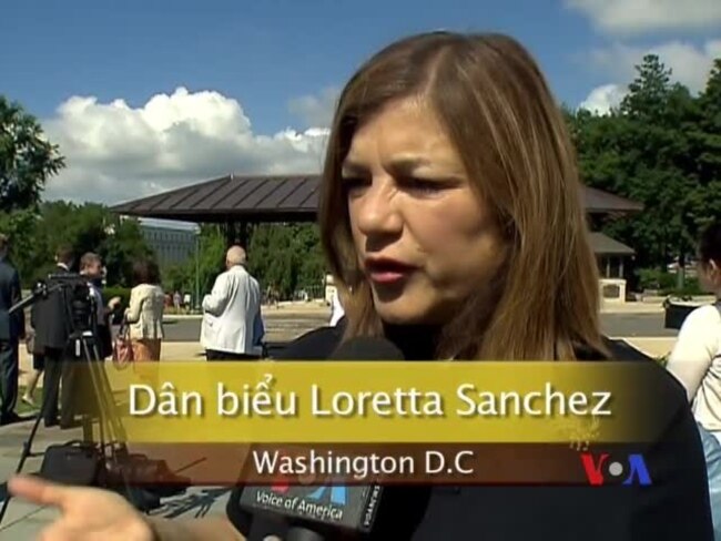 Pv: Dân biểu Loretta Sanchez về nhân quyền Việt Nam