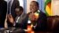 Zimbabwean President elect Emmerson Mnangagwa addresses a press conference in Harare, Aug, 3, 2018.