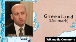 ستیفن میلر - نقشۀ گرینلند