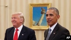 Obama le recomendó a Trump que no se puede gestionar la Presidencia como un negocio familiar".