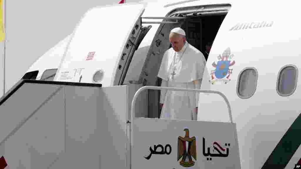 ዑደት ርእሰ ሊቃነ ጳጳሳት ፍራንሰስ ኣብ ግብጺ