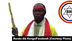 Ne Mwanda Nsemi, leader groupe mystico-politique Bundu dia Kongo RDC, 3 mars 2017. (Facebook Bundu dia Kongo)