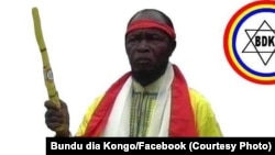 Ne Mwanda Nsemi, leader du groupe mystico-politique Bundu dia Kongo (BDK), RDC, 3 mars 2017. (Facebook Bundu dia Kongo)