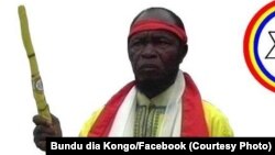 Ne Mwanda Nsemi, leader groupe mystico-politique Bundu dia Kongo (BDK), RDC, 3 mars 2017. (Facebook Bundu dia Kongo)