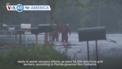 VOA60 America - Hurricane Milton slams Florida; more than 3 million without power