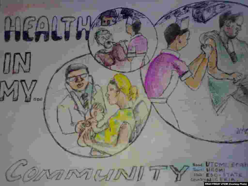 Drawing for the "Health in Your Community" Contest