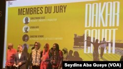 Cérémonie de clôture du Festival "Dakar Court", le 12 décembre 2020. 