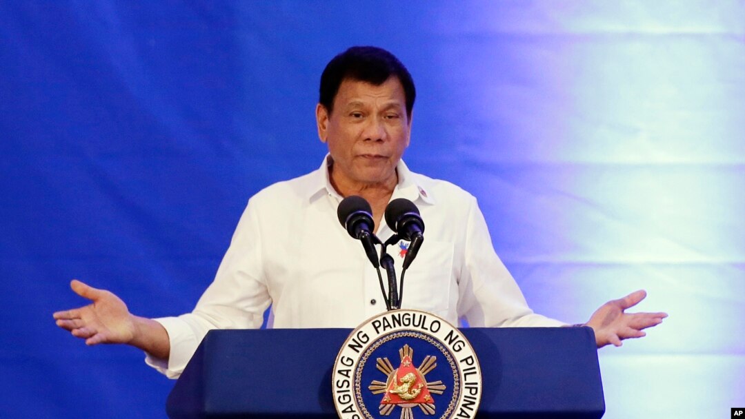 Presiden Filipina Rodrigo Duterte mengobarkan perang terhadap narkoba yang merenggut ribuan nyawa setiap tahun (foto: dok).