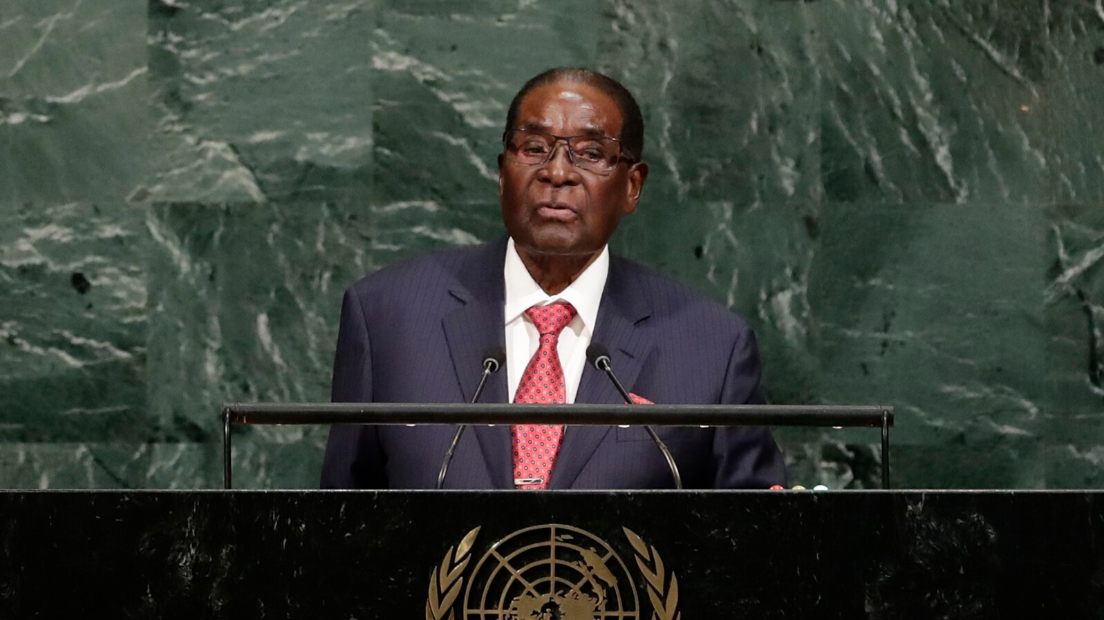 Mutungamiri wenyika VaRobert Mugabe vari kumusangano weUNGA 2017