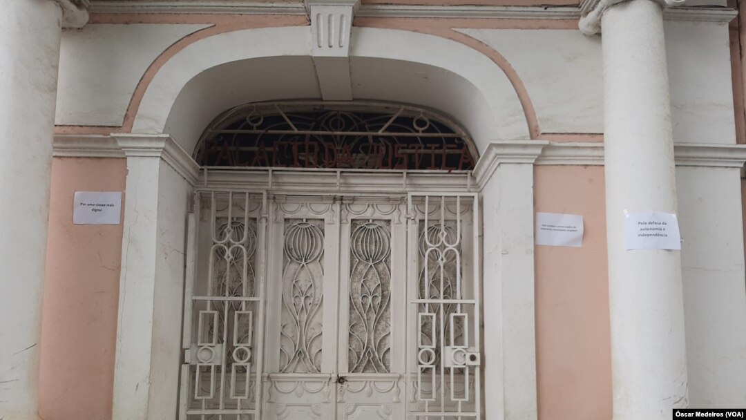 Tribunal de São Tomé e Príncipe em dia de greve dos magistrados