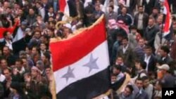 Li Bajarên Kurdan dîsan Xwenîşandan li dijî Hikûmeta Esed