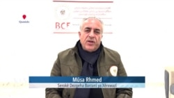 Mûsa Ehmed Serokê Dezgeha Xêrxwazî ya Barzanî Behsa Alîkarîyan Bo Rojava Dike