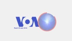 VOA60 afrique du mardi 30 aout 2016