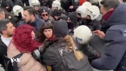 Li Wanê Çalakvanên TJA Rastî Tundîya Polîsan Hatin