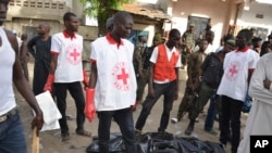 wani yankin Maiduguri da aka 'yan kungiyar Boko Haram suka kai hari