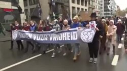 COVID Europe Lockdowns and Protests -- USAGM