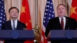  Mike Pompeo and Chinese Communist Party Office of Foreign Affairs Director Yang Jiechi 