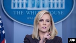  ပြည်တွင်းလုံခြုံရေးဌာန ဝန်ကြီး Kirstjen Nielsen 