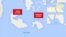 Tiran and Sanafir Islands