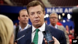  Paul Manafort, ancien directeur de campagne de Trump, à la Convention républicaine, à Cleveland, le 17 juillet 2016.