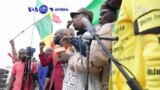 VOA60 AFIRKA: A Mali, Dubban Mutane Sun Yi Zanga -zanga A Bamako, Domin Marawa Sojoji Masu Mulkin Kasar Baya