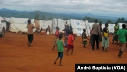 Refugiados em Kapise, no Malawi. 