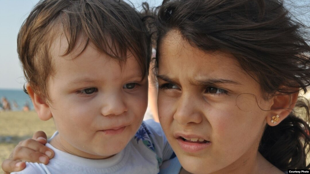 Manar Qarra, general manager of Selam Orphanage in Gaziantep, Turkey, snapped this photo of two children from the orphange during a trip to the beach.
