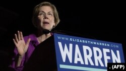 Senator Elizabeth Warren mundur dari pencalonan pada Pilpres 2020. 